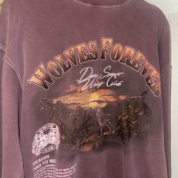 Darc Sport Purple Sweatshirt - Picture 2 of 4